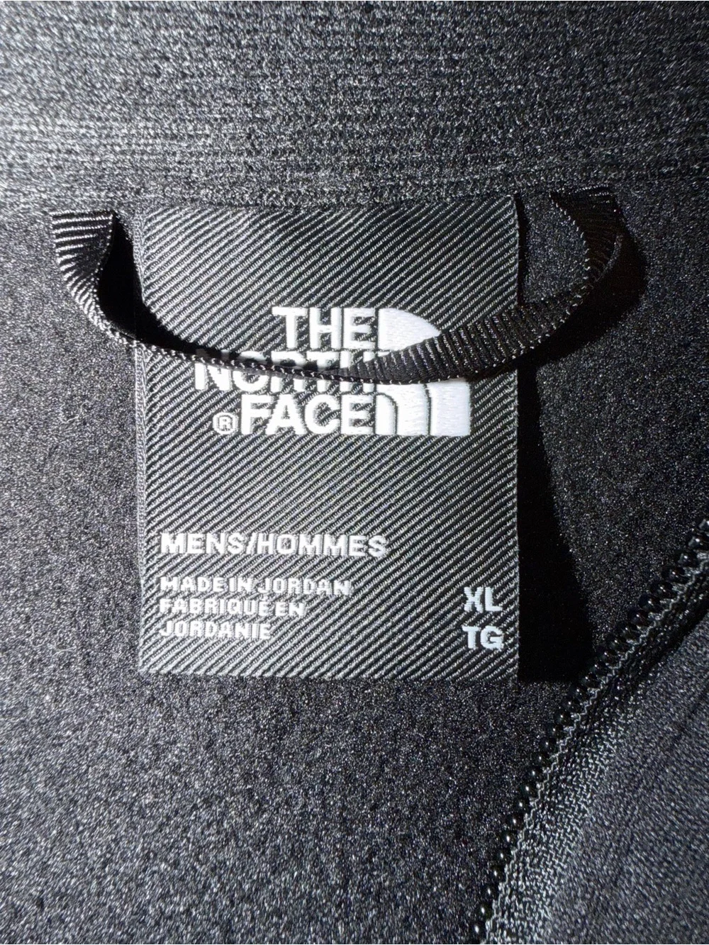 The North Face Black Men's Pullover with Logo Tag